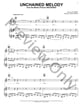 Unchained Melody piano sheet music cover